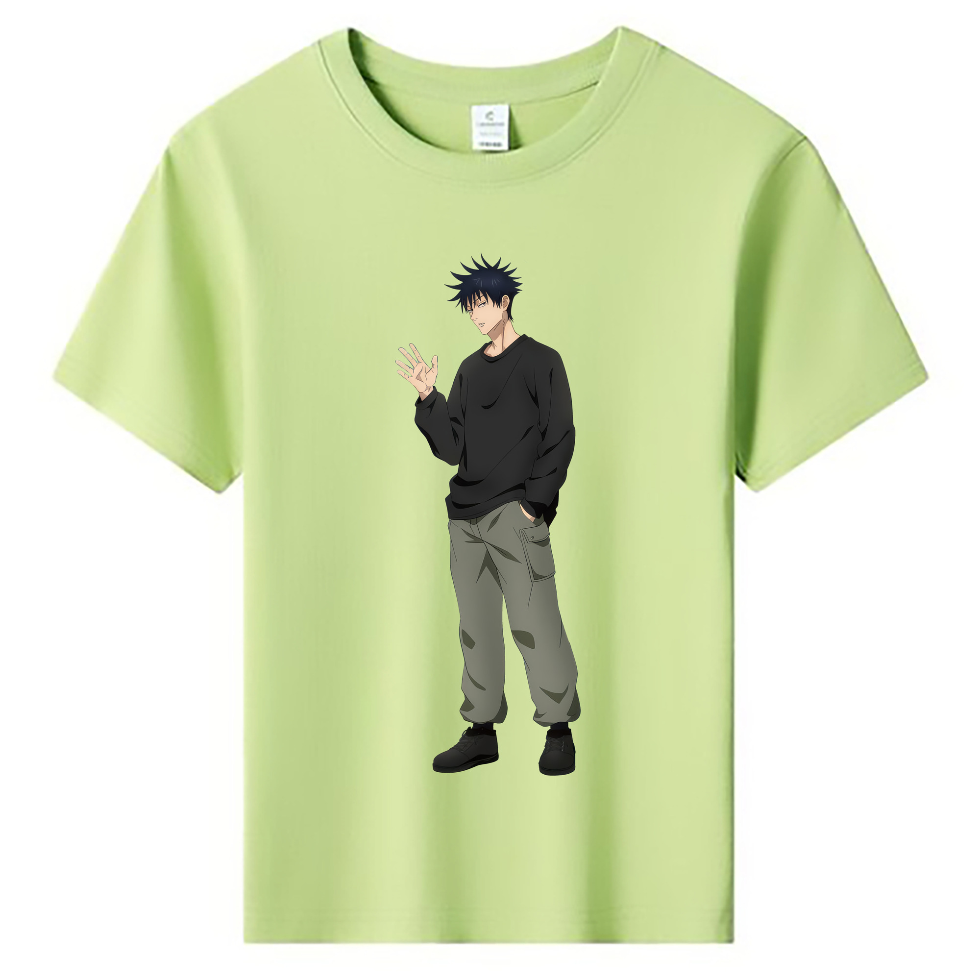 （画像用） 呪術廻戦 Jujutsu Kaisen 綿100％キッズTシャツ（フロントプリント）